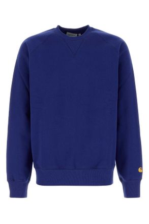 Carhartt Work in Progress Carhartt Wip Blue Cotton Blend Chase Sweat