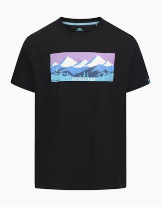 Trespass Mens Trespass Mens Sven T-Shirt - Black - Size: 42