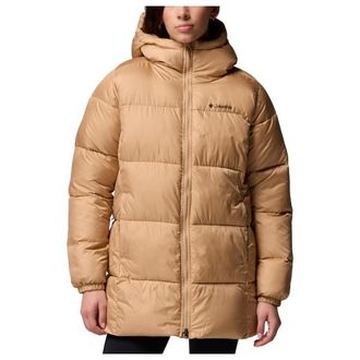 Columbia Puffect II Mid Hooded Jacket Parka f&uuml;r Damen | beige