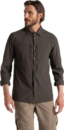 Craghoppers Heren Nosilife Shirt Met Lange Mouwen (Bosgroen)