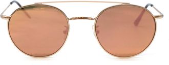 Vionnet Rose Gold Aviator Sunglasses
