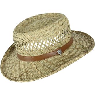 Ascentix Rush Straw Gambler Hat with Wide Brim in Natural at Nordstrom, Size X-Large