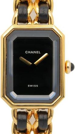 Chanel Pre-owned Premiere GP Quartz - Dames - Vintage Horloges - Zwart - ONE Size - Vintage