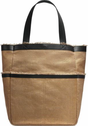 DKNY Lido Metallic Canvas Tote in Gold at Nordstrom