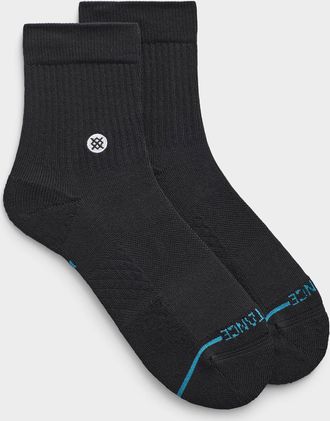Stance Mens Solid ribbed ankle socks