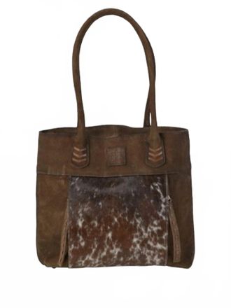 StS Ranchwear Womens Saddle Tramp Tote Bag In Cowhide
