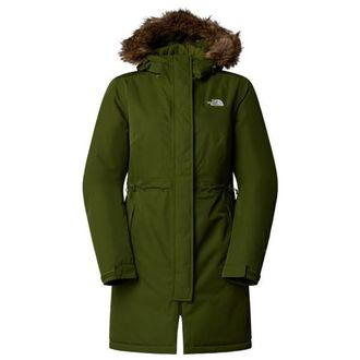 The North Face Zaneck Parka Mantel f&uuml;r Damen | oliv
