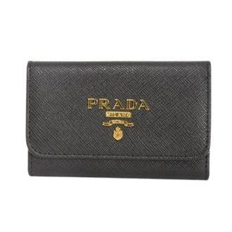 Prada Pre-owned Portachiavi in Saffiano - - Pre-owned - Donna - Nero - ONE SIZE