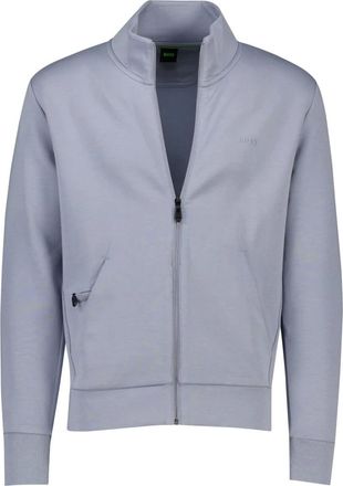 HUGO BOSS Hoodies & sweatvesten, Heren, Blauw, 4Xl, Katoen, Skaz Sweat Vest