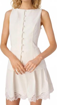 Cami NYC Oakley Mini Dress In White