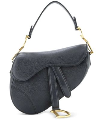 Dior Saddle Handbag Leather Mini shoulder bag - Nero