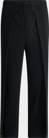Homme Plissé Issey Miyake Mens Pleated Straight-Leg Pants