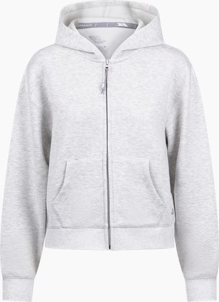 Trespass Womens Trespass Womens/Ladies Sileas Active Full Zip Hoodie - Grey - Size: 14
