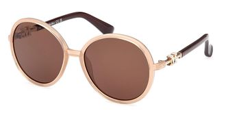 Max Mara MM0065 EMME15 59F Womens Sunglasses Brown Size 58
