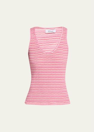 SPRWMN Striped Knit Tank Top