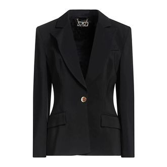 Elisabetta Franchi Blazers, female, Black, Size: XL Giacca