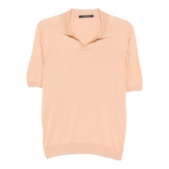 Tagliatore Polo Shirts, male, Orange, Size: 2XL Keith Polo