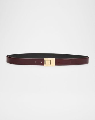 Saint Laurent Ceinture YSL Leather Belt