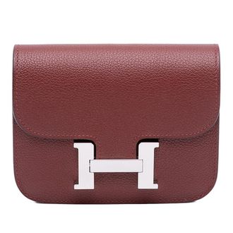 Herm&egrave;s Pre-owned Hermes Clemence Constance Slim Wallet Ladies B9GLG4CHQ7Z8KBG2