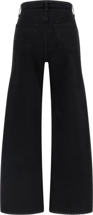 A Gold E Low Curve Jeans - Black