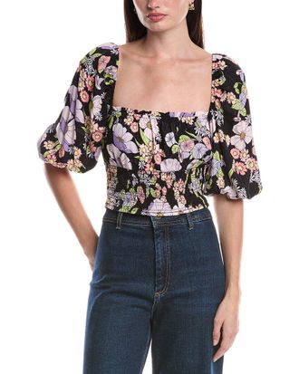 AFRM Afrm Waverly Puff Sleeve Top