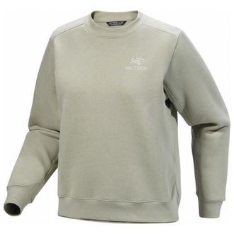 Arc'teryx Emblem Fleece Crew Fleecepullover f&uuml;r Damen | grau