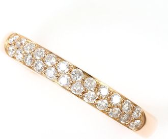 C&A Pink Gold Pink Gold (18K) Band Ring (Pre-Owned)