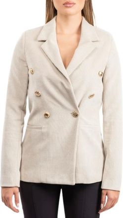 LuckyLu Giacca - Dames - Jassen - Beige - Maat: 2XS Leer