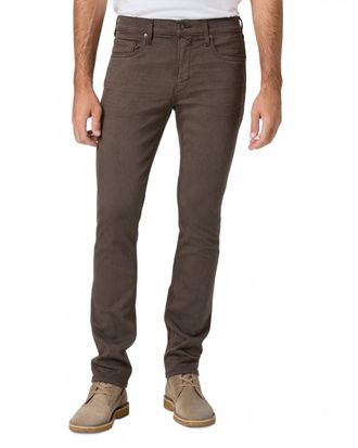 Paige Transcend Federal Slim Straight Jean In Vintage Deep Oak