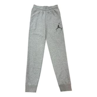 Nike Jordan Air Jordan Solid Color Slim Fit Bundle Feet Sweatpants Grey BQ1427-091