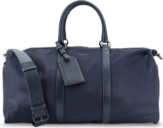 Kiton Weekend Duffle Bag - Heren - Weekendtassen - Blauw - ONE Size - Nylon - Tassen