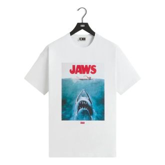 Kith for JAWS Main Poster Vintage T-Shirt Bright White KHM034213-101