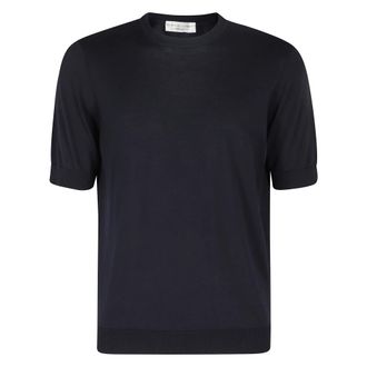 FILIPPO DE LAURENTIIS Katoenen Cr&ecirc;pe Overhemd met Kraag - Heren - Tops - Blauw - Maat: 3XL Katoen