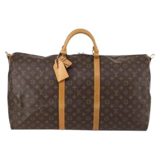 Louis Vuitton Vintage Weekend Bags, unisex, Brown, ONE SIZE, Pre-owned Weekend Bag