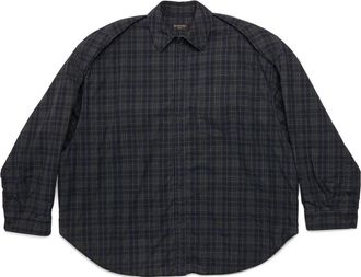 Balenciaga Detachable Sleeves Shirt Large Fit Grey 751728TOM172952