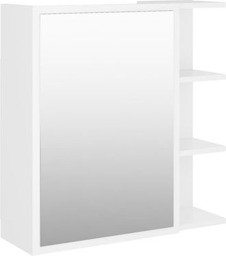 vidaXL Vidaxl - Armario Con Espejo De Ba&ntilde;o Madera Contrachapada 62,5x20,5x64 Cm