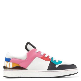 Jimmy Choo London Florent/M Mix Leather Trainers