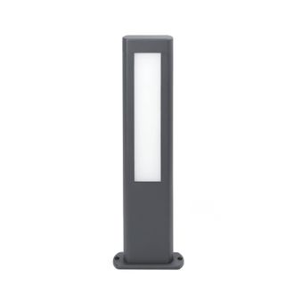 Netlighting Nanda LED Outdoor Short Bollard Light Dark Grey IP54