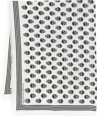 Alexander McQueen Alexander Mc Queen Skull Wool Scarf