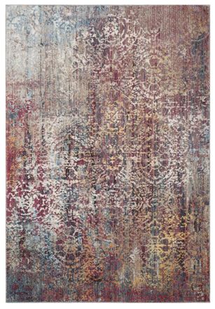 Safavieh Alfombra poli&eacute;ster rosa/multicolore 155 x 229 cm