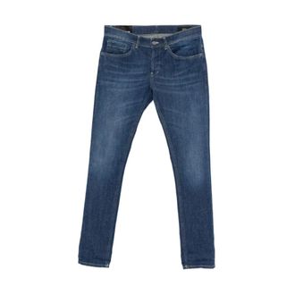 Dondup Slim-fit Jeans, male, Blue, Size: W33 Slim-fit Jeans