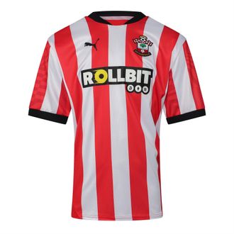 Puma Mens Puma Southampton FC Home Jersey in Red