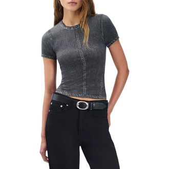 Rag & Bone rb Miramar Trompe lOeil Print T-Shirt in Wshbk at Nordstrom Rack, Size Xx-Small