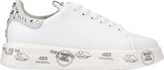 Premiata Belle Pelle e Strass - Dames - Sneakers - Wit - 41 EU - Schoenen