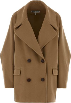Loewe Camel Wool Coat