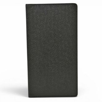 Louis Vuitton Ardoise Leather Long Wallet (Bi-Fold) (Pre-Owned)