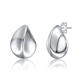 Rachel Glauber Raindrop Stud Earrings
