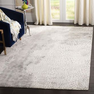 Safavieh Mirage Hand Made Area rug, Grey Contemporary Style Non-Shedding