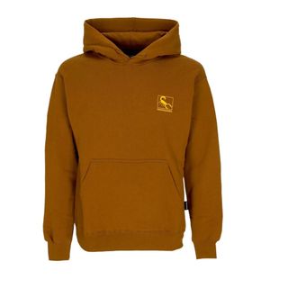 PROPAGANDA Hoodies, male, Brown, Size: XL Brown Mens Hoodie with Kangaroo Pocket