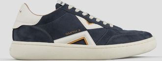 Alexander Smith Ocean Man in blue suede and white details